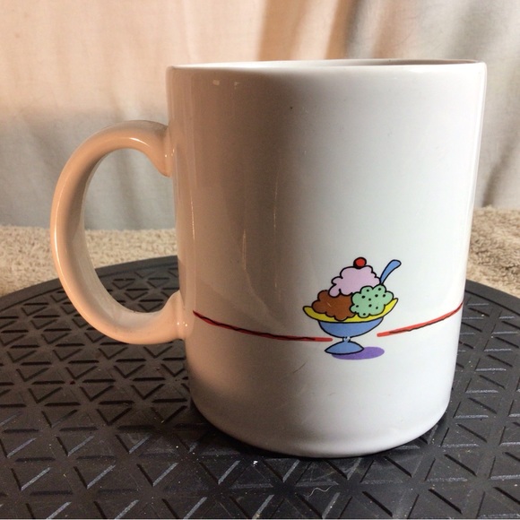 Vtg 1987 Shoe Box Greeting THANK HEAVEN FOR FRIENDS Ceramic Coffee/Tea Mug - Picture 4 of 9